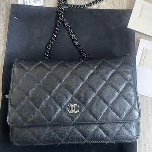 CHANEL Black Crossbody Bag